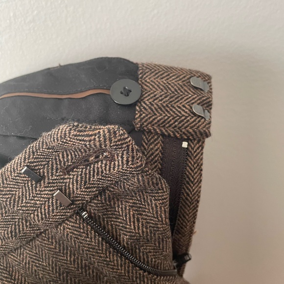 Banana Republic Reegan Straight Leg Wool Trousers Size 2 - Picture 10 of 11